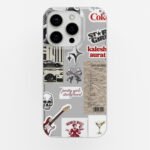 Pretty Girl Study Hard Clear Silicone Case