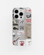 Pretty Girl Study Hard Clear Silicone Case