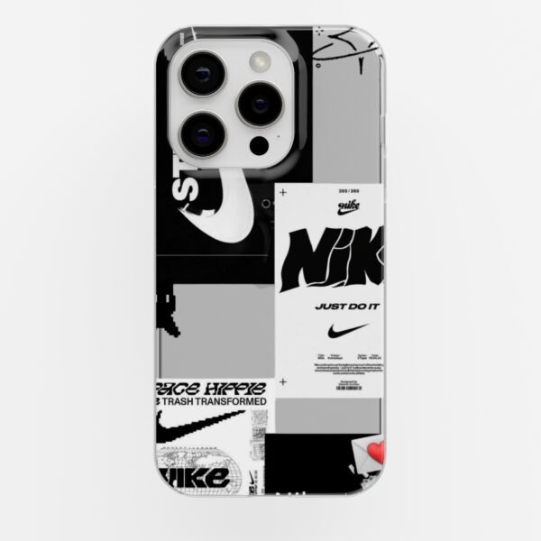 Nike 2 Clear Silicone Case