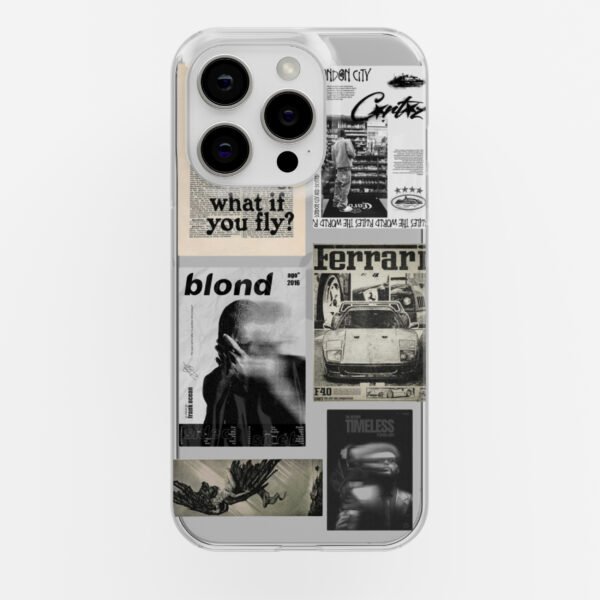 What If You Fly Clear Silicone Case