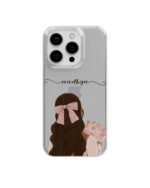 Bow Girl Name Customize Phone Case - Image 2