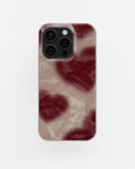 Red Heart Aesthetic Clear Silicone Case