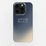 Hakuna Matata Clear Silicone Case