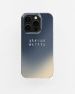 Hakuna Matata Clear Silicone Case