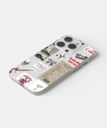 Pretty Girl Study Hard Clear Silicone Case - Image 3