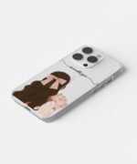 Bow Girl Name Customize Phone Case